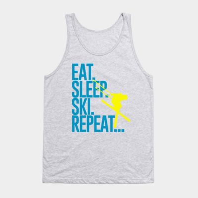 Eat Sleep Ski Repeat Tank Top Official Ski Merch