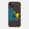 Eat Sleep Ski Repeat Phone Case Official Ski Merch