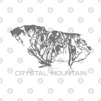 Crystal Mountain Resort 3D Tapestry Official Ski Merch