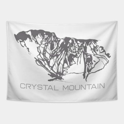 Crystal Mountain Resort 3D Tapestry Official Ski Merch