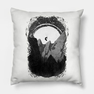 Backflip Throw Pillow Official Ski Merch