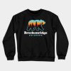 Breckenridge Colorado Bear Trees Retro Crewneck Sweatshirt Official Ski Merch