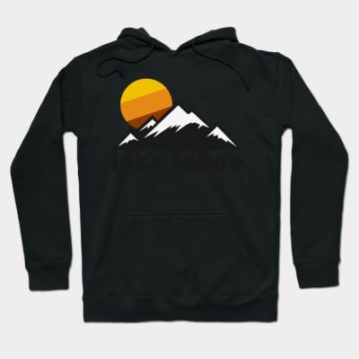 Retro Lake Tahoe Tourist Souvenir Travel Design Hoodie Official Ski Merch