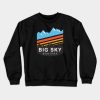 Big Sky Montana Crewneck Sweatshirt Official Ski Merch