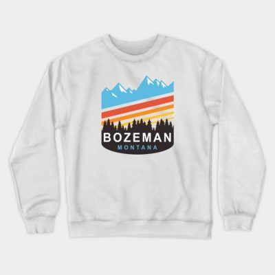 Bozeman Montana Crewneck Sweatshirt Official Ski Merch