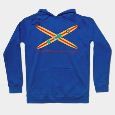 Classic Wooden Water Skis Hoodie Official Ski Merch