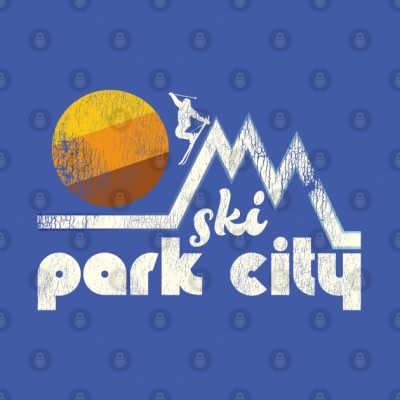 Retro Ski Park City Tapestry Official Ski Merch