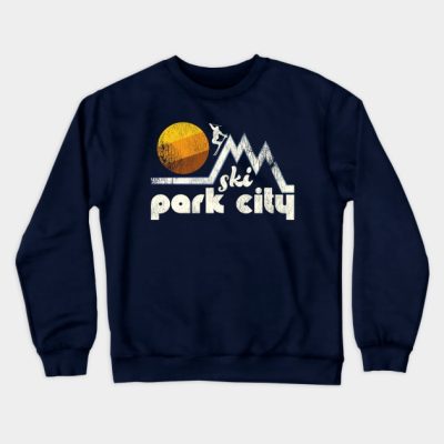 Retro Ski Park City Crewneck Sweatshirt Official Ski Merch