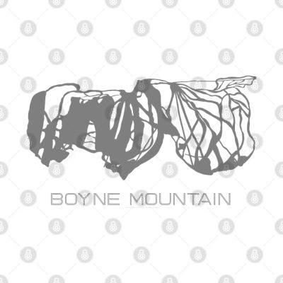 Boyne Mountain Resort 3D Throw Pillow Official Ski Merch