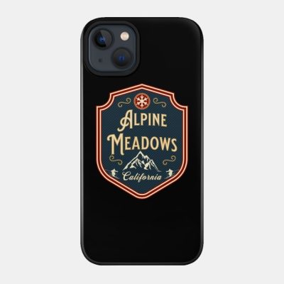 Alpine Meadows California Ski And And Snowboarding Phone Case Official Ski Merch