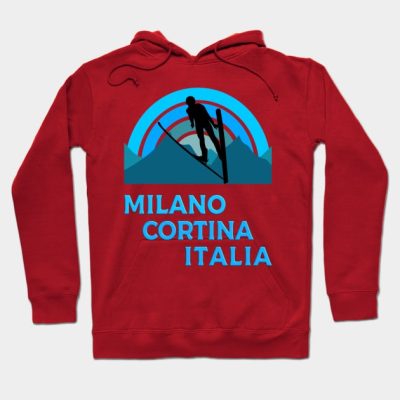 Milano Cortina Italia Hoodie Official Ski Merch