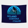 Milano Cortina Italia Tapestry Official Ski Merch