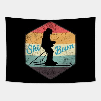 70S Retro Ski Bum Tapestry Official Ski Merch