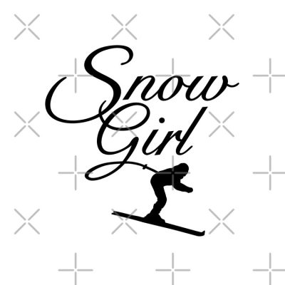 Snowgirl Après-Ski Skier Design Tote Bag Official Ski Merch