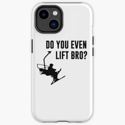 Bro, Do You Even Ski Lift? Iphone Case Official Ski Merch