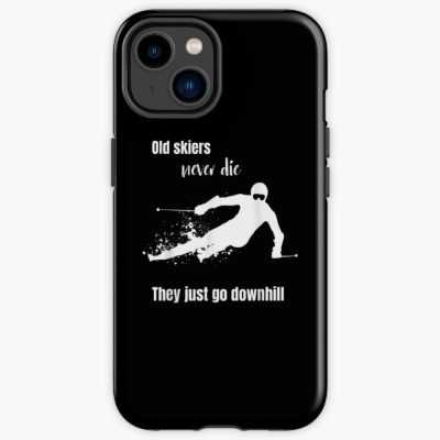 Skiing Ski For Downhill Alpine Old Skier Gift Iphone Case Official Ski Merch