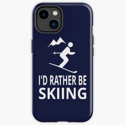 I'D Rather Be Skiing Iphone Case Official Ski Merch