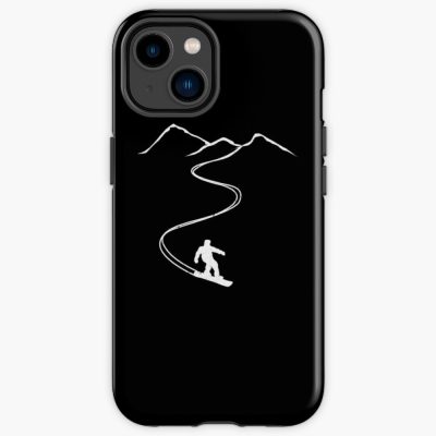 Snowboarding Snowboarder Mountain Design Iphone Case Official Ski Merch