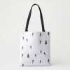 modern black white ski skiers skiing theme tote bag rcbd2318bad0a419db87d77bafcecdce7 6kcf1 1000 - Skiing Gifts