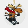 moose riding ski cartoon ceramic ornament r684186b6a2bd4d46b235aeb56dc89eaf x7s2y 8byvr 1000 - Skiing Gifts