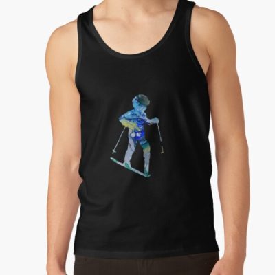 Skier Silhouette Tank Top Official Ski Merch