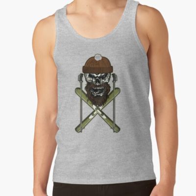 Skiing Skiing Skiing Skiing Skiing Skier Skier Tank Top Official Ski Merch