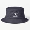 I'D Rather Be Skiing 	 Skier Ski Snowboard Mountain Silhouette Bucket Hat Official Ski Merch