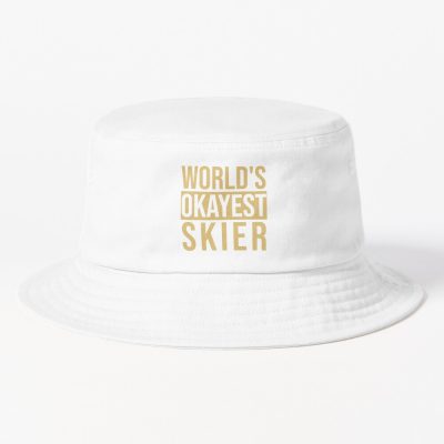 Okayest Skier Bucket Hat Official Ski Merch