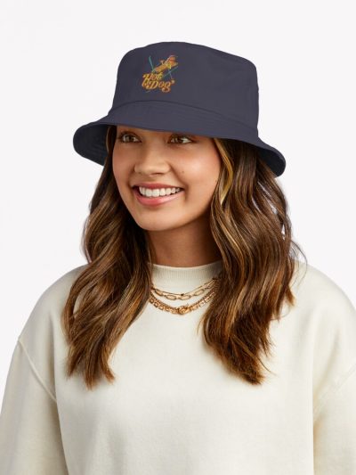 Hot Dog Skier 1974 Bucket Hat Official Ski Merch