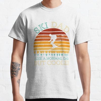 Ski Dad Retro Vintage T-Shirt Official Ski Merch