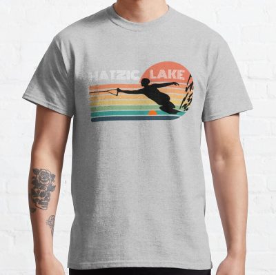 Hatzic Lake Water Ski Slalom Skier T-Shirt Official Ski Merch