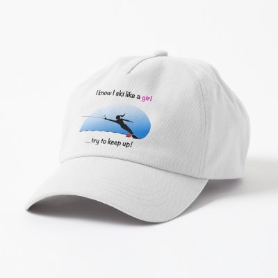 Girl Water Skier Cap Official Ski Merch