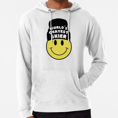 World'S Okayest Skier Hoodie Official Ski Merch