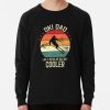 Ski Dad Like A Regular Dad But Cooler - Vintage Retro Ski Dad Gift Sweatshirt Official Ski Merch