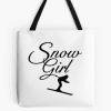 Snowgirl Après-Ski Skier Design Tote Bag Official Ski Merch