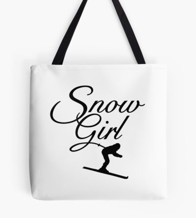 Snowgirl Après-Ski Skier Design Tote Bag Official Ski Merch