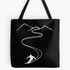 Skiing 	 For Skier Tote Bag Official Ski Merch