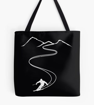 Skiing 	 For Skier Tote Bag Official Ski Merch