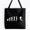 Skiing Evolution - 	 Skier Tote Bag Official Ski Merch