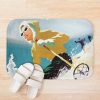 Vintage Ski Poster, Woman Skiing In Quebec Bath Mat Official Ski Merch