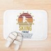 Skiing Lover - Skier - Funny Ski Saying Bath Mat Official Ski Merch