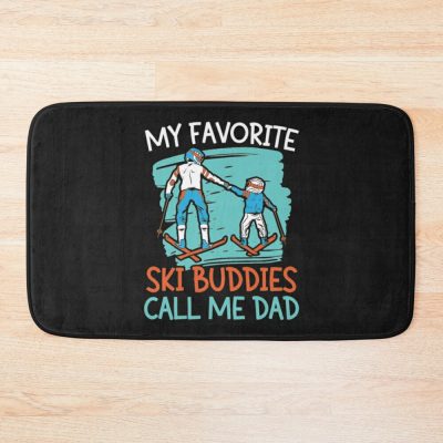 Skier Call Me Daddy Bath Mat Official Ski Merch