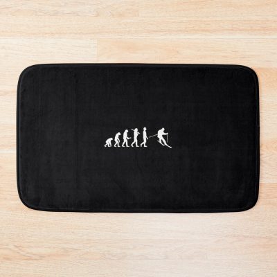 Skiing Evolution - 	 Skier Bath Mat Official Ski Merch