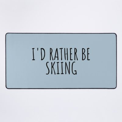 Skier Gift For Ski Dad Gift Ski Mom Gift Skiing Quote Funny Mouse Pad Official Ski Merch