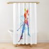 Cross Country Skiing, Watercolour Sports, Skier Gifts Shower Curtain Official Ski Merch