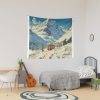 Retro Ski Travel Tapestry Official Ski Merch