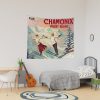 Chamonix, Mont Blanc - Vintage Tapestry Official Ski Merch