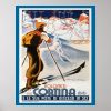 vintage ski poster italy dolomites cortina poster rae6ba49b6f134093bb441b2e5b9bfbf5 wvc 8byvr 1000 - Skiing Gifts