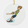 water skiing ceramic ornament receb04a3b0014ad898abd311435b4d65 x7s2y 8byvr 1000 - Skiing Gifts