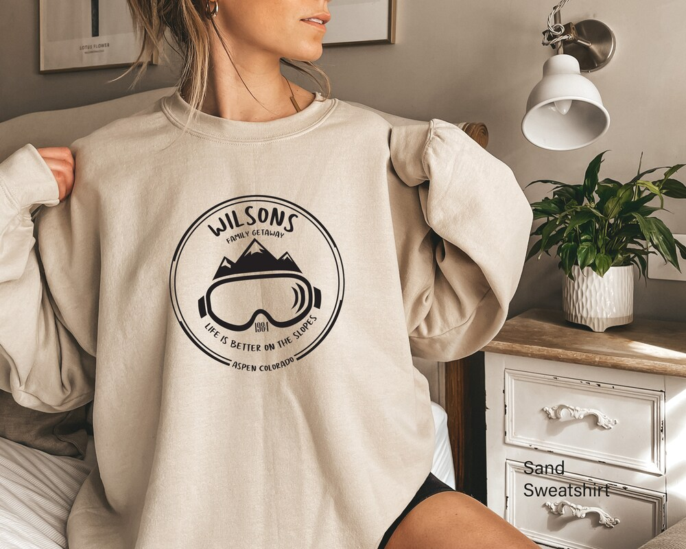 Personalized Ski Sweatshirt